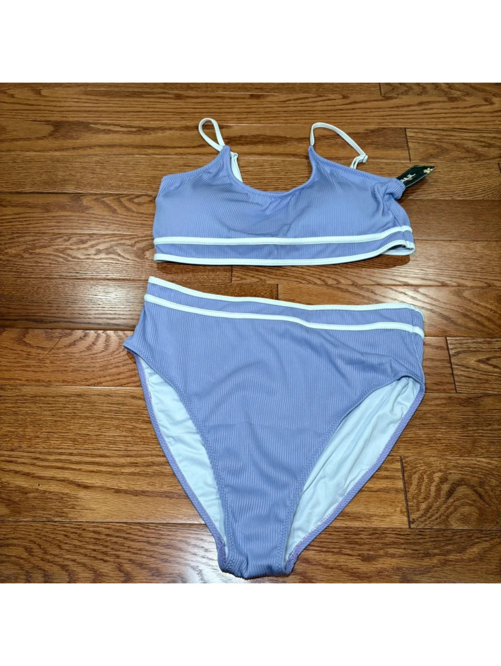 Light purple BMJL XL two piece swimsuit